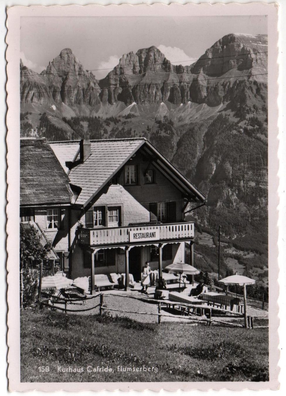 Cartes postales: FLUMSERBERG Kurhaus Cafrida – Neuf (Voir description) à Jona par philajona