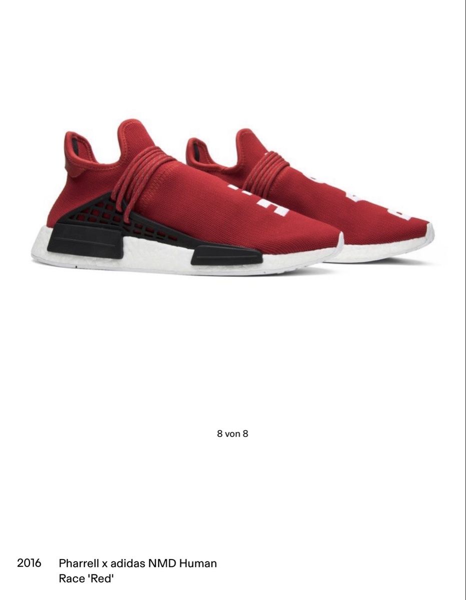 Adidas Scarpe da uomo: Pharrell x adidas NMD Human Race – Nuovo (secondo la descrizione) da Muttenz venduto da luc_l7dr