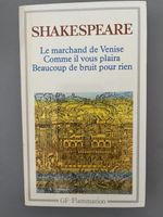 Shakespeare - Le marchand de Venise - Flammarion Livre