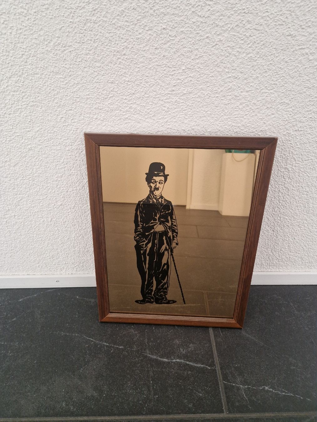 Specchi: Vintage Charlie Chaplin Spiegel – Usato da Utzenstorf venduto da noe_2klh