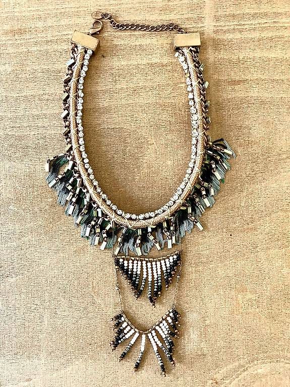 Catenine: Statement Kette , kupferfarben – Usato da Zürich venduto da eis_yx9q