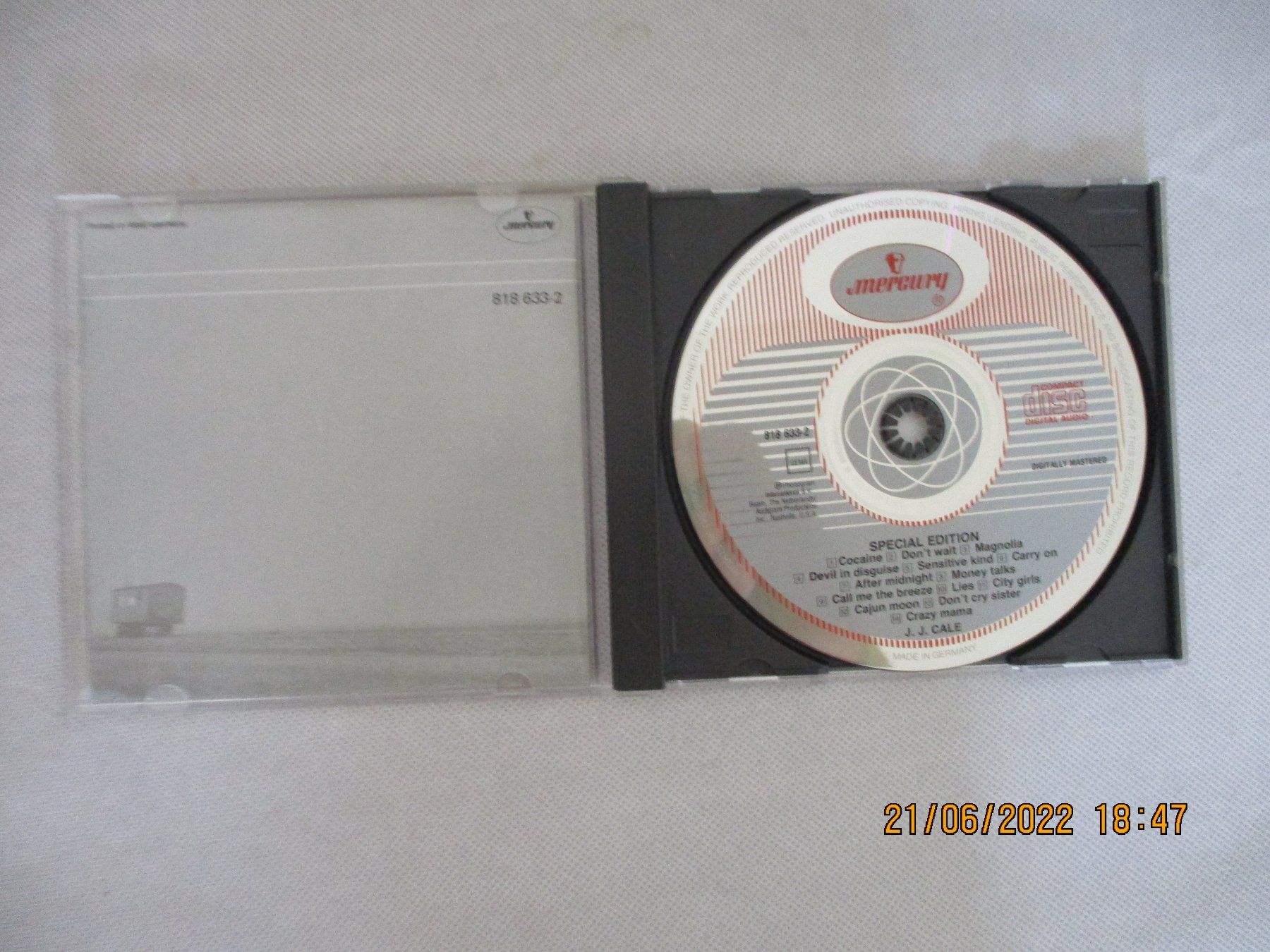 CDs: J.J. Cale ---   Special Edition – D'occasion à Liestal par Disc-Point 1