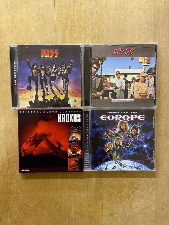 AC/DC, Kiss, Krokus, Europe (Gebraucht) in Wabern für CHF 30 – mit ...