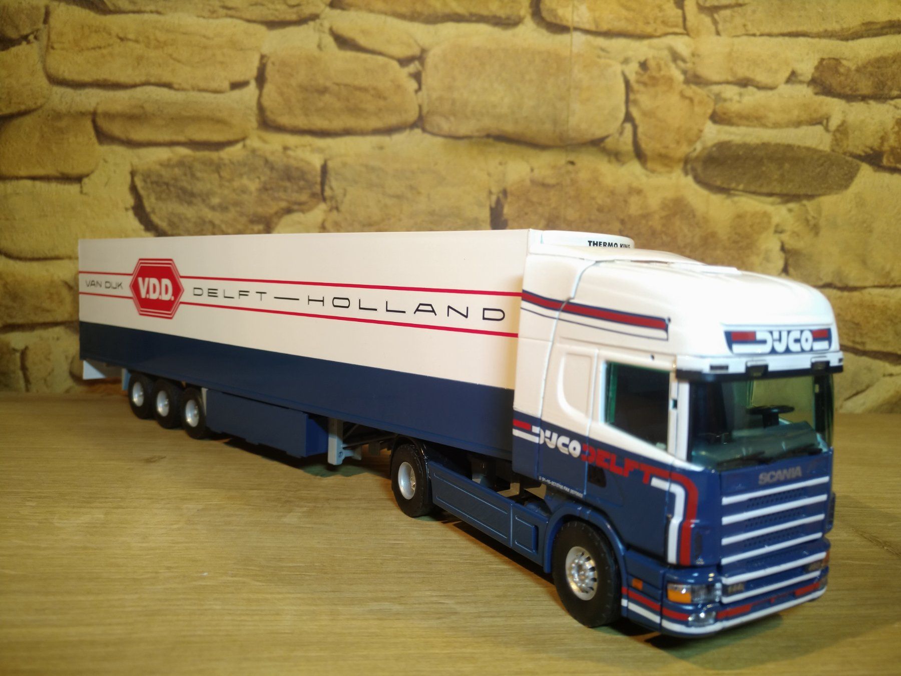 Tekno Modellbausätze & Standmodelle: Tekno 1:50  Scania  144  V8 V.D.D. – Gebraucht aus Ennetmoos von Truckdiver 1