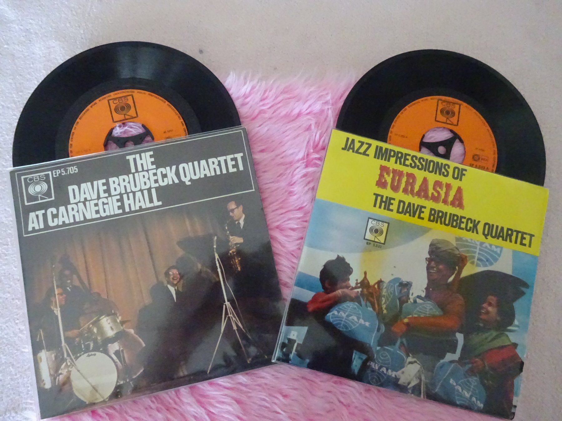 Schallplatten: DAVE BRUBECK QUARTET  **  2 EP's  **  EXCELLENTER ZUSTAND – Gebraucht aus Luzern von xrayspex99