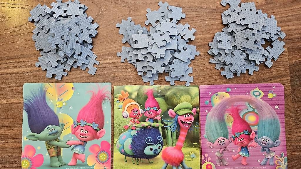 Ravensburger Puzzle: Trolls Puzzle 3 Stk – Usato da Erstfeld venduto da nan_6f9p 1