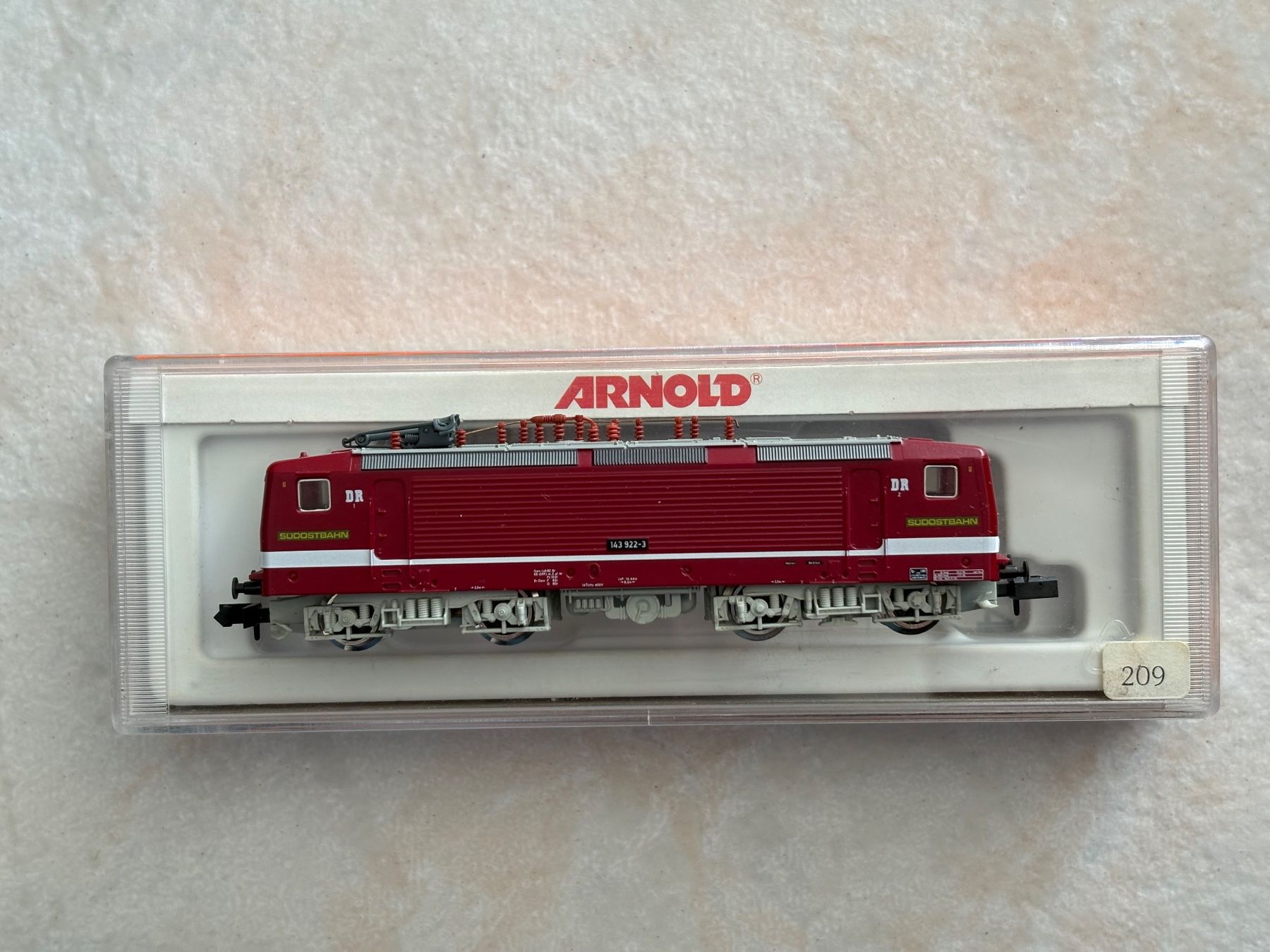 Arnold Modellini di ferrovie: Arnold 2308 CH Elok Sudostbahn – Nuovo (secondo la descrizione) da Hauterive NE venduto da eriamch 2