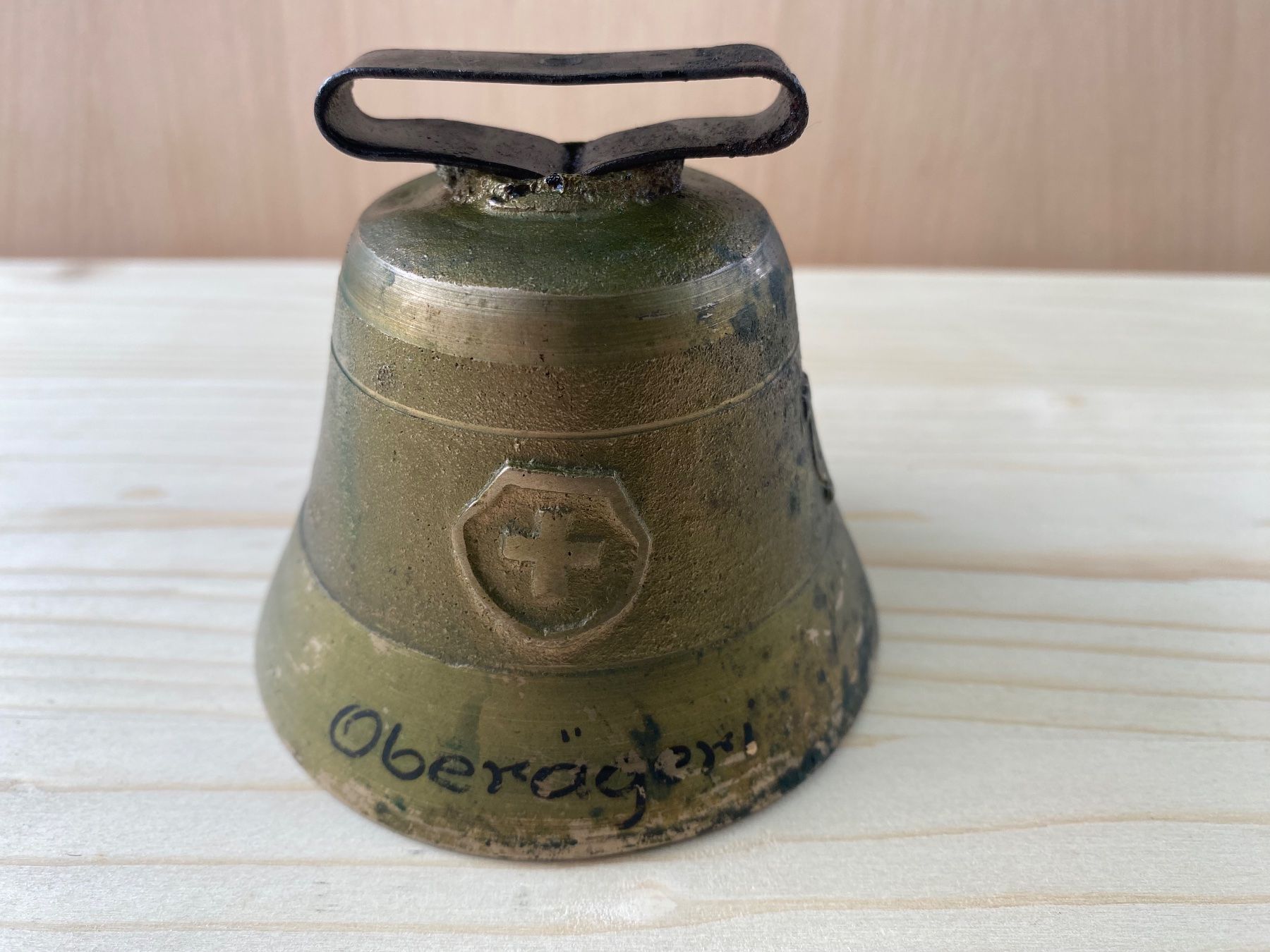 Campanacci mucche: schöne Melpa Ziegen- / Schafglocke – Usato da Feldbach venduto da Olive1 1