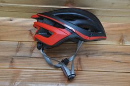 Fahrradhelm schwarz-rot - NEU