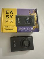 Digitalkamera Easypix V48 Pocket schwarz mit Zubehör
