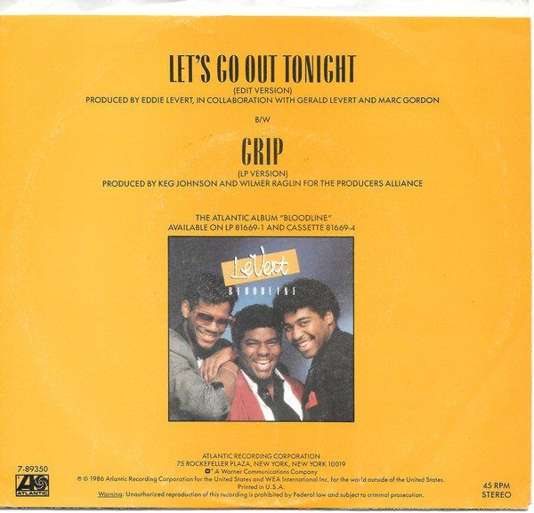 Vinyles: Levert: Let's Go Out Tonight 7" – D'occasion à Steinhausen par Vilivinili 1