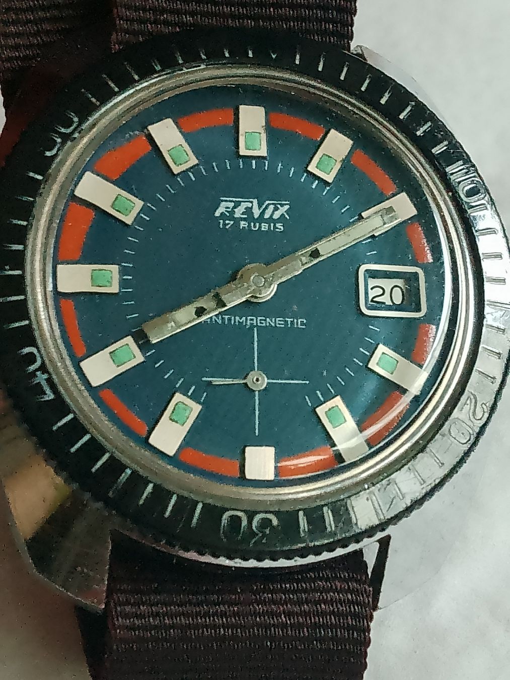Orologi: Revix Diver Sub handaufzug 38mm läuft – Usato da Agno venduto da sam2608 4