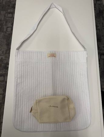 Clarins Bag + Pouch both Brand New!