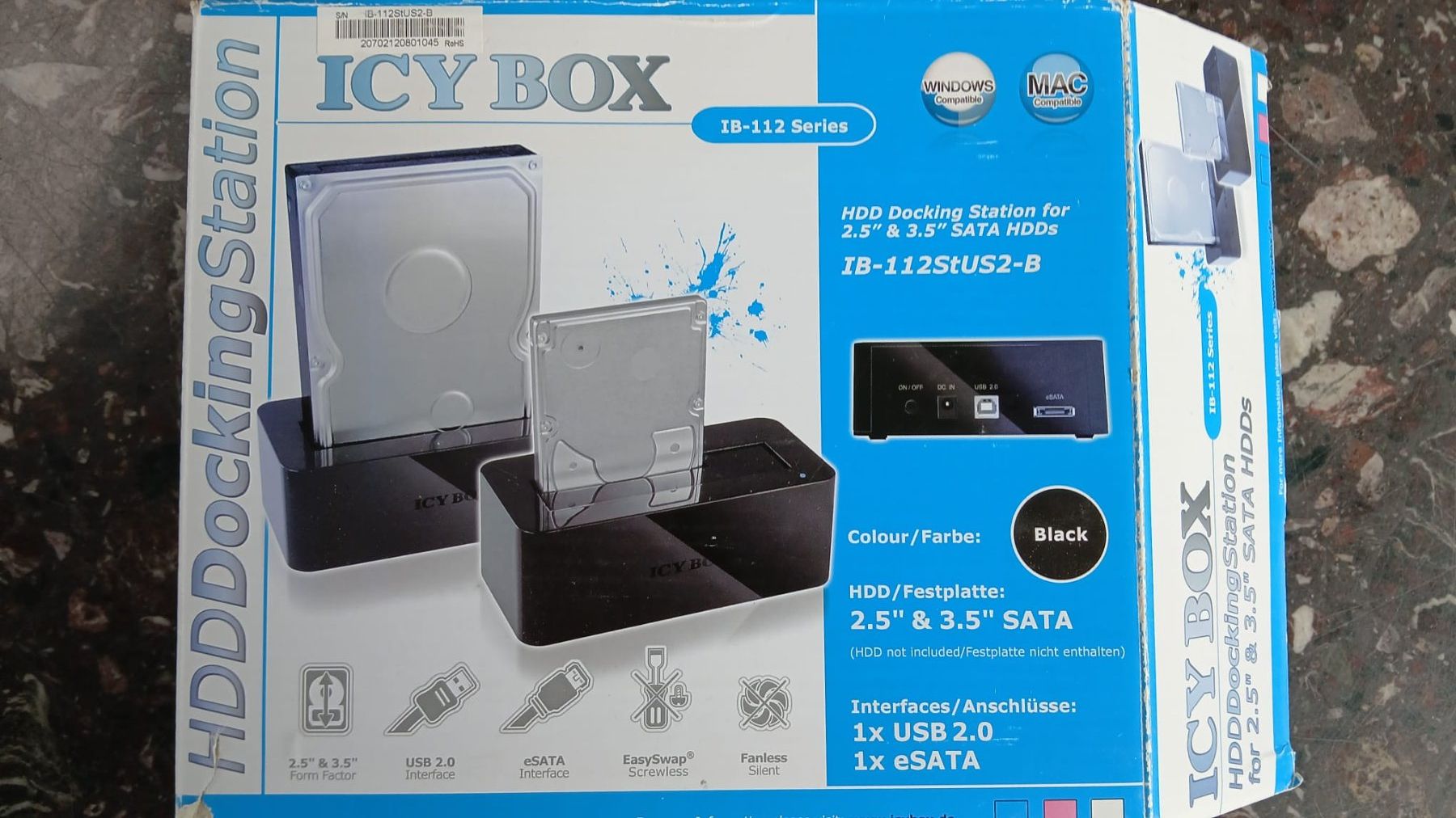 Dockingstation: HDD Docking Station – Gebraucht aus Urtenen-Schönbühl von autoteile02