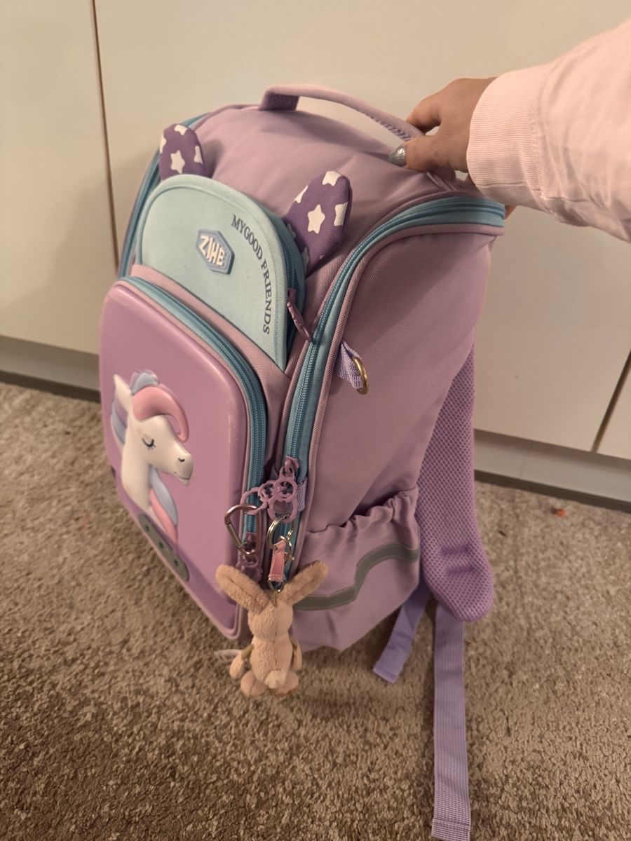 Borse & Zaini: Mädchen Schulranzen mit Einhorn Motiv🦄 – Usato da Goldau venduto da mira221