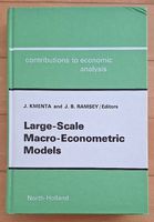 Wirtschafts-Buch "Large-scale Macro-Econometric Models"
