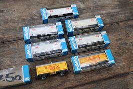 Märklin 7 x SBB Wagen Bell/Eichhof Schweiz 4535/4420 - H0