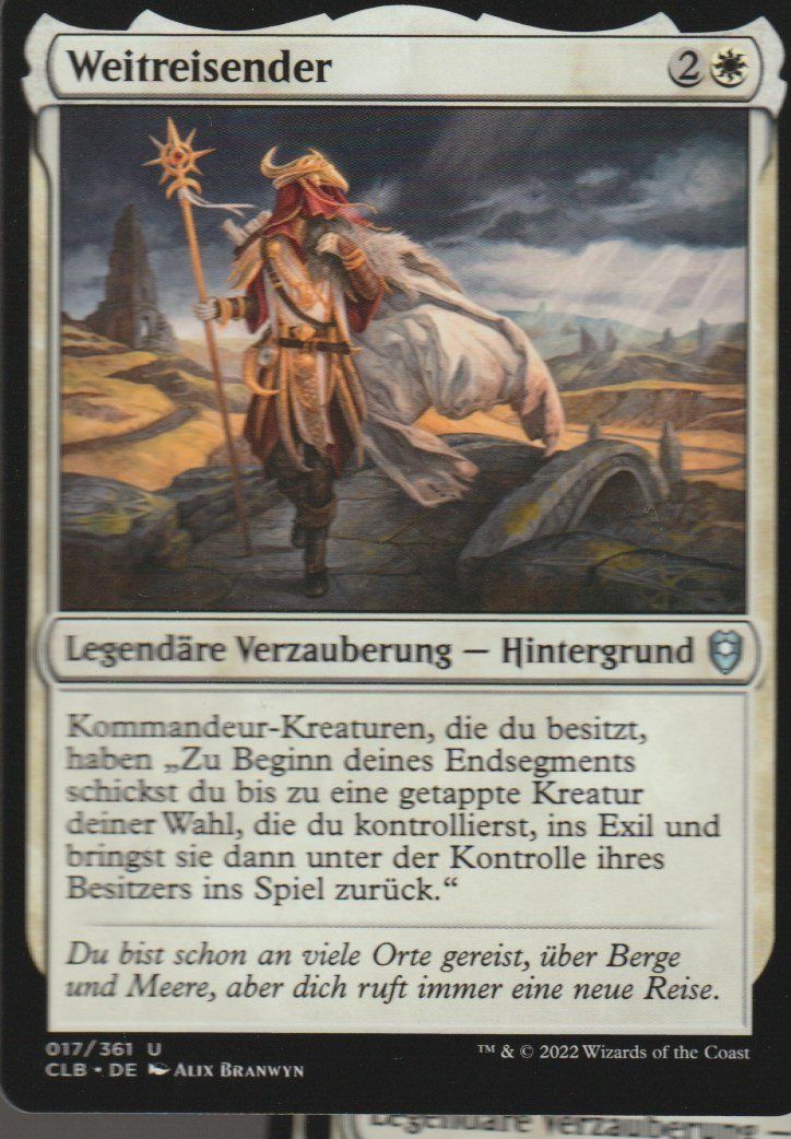 Magic The Gathering Carte collezionabili: TCG Magic The Gathering MTG D&D CLB 017 Weitreisender – Nuovo (secondo la descrizione) da Vezia venduto da Aquarius_Age