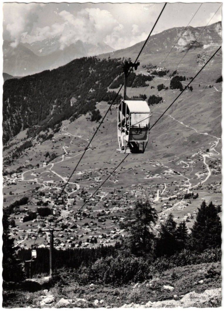 Cartoline postali: Verbier - Sessellift Médran – Usato da Binningen venduto da Mountainrider