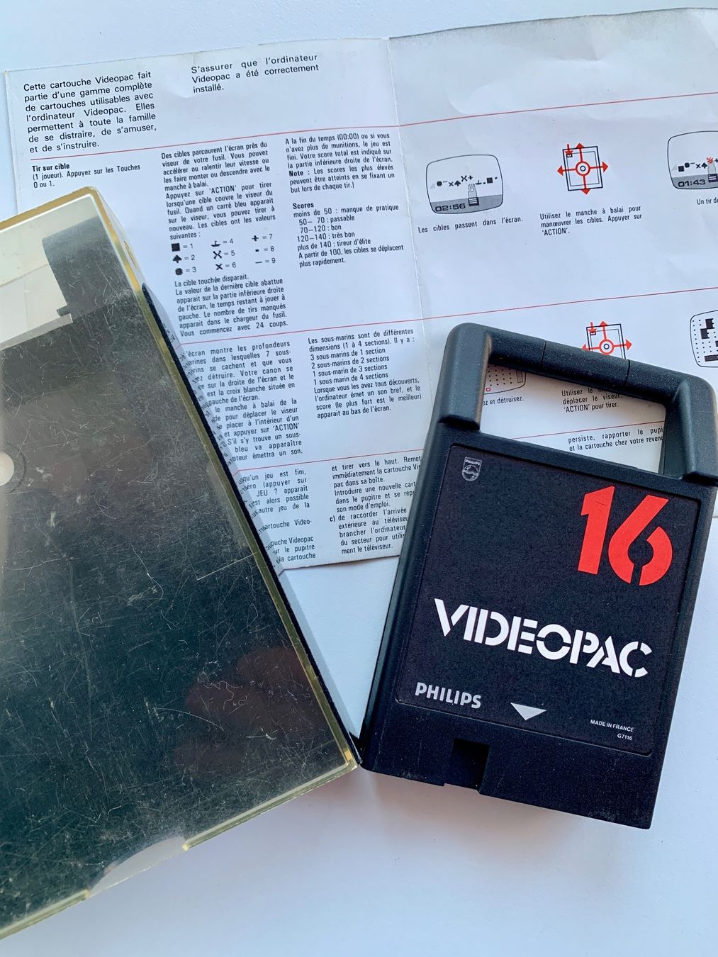 Giochi: Philips Videopac: 16 - Schiffeversenken, Schützenfest – Usato da Kaiseraugst venduto da Marsupower 1