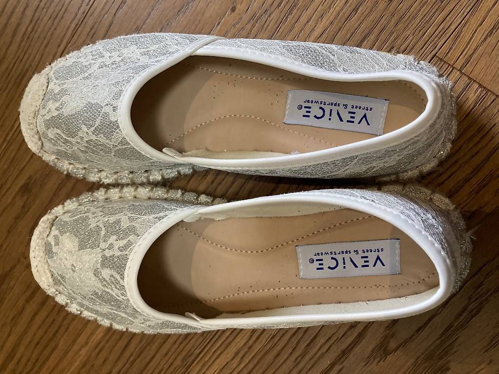 Damenschuhe: Glitzer-Ballerinas Gr. 36 – Gebraucht aus Winterthur von Rawille 1