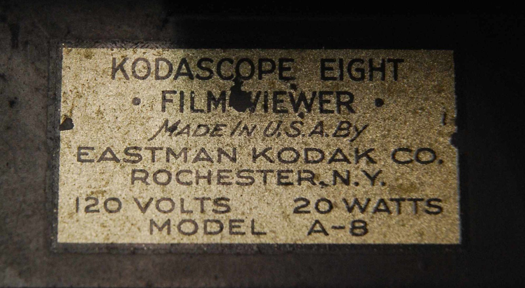 Kodak Kamera: Filmbetrachter – Gebraucht aus Dänikon ZH von JAPH 3