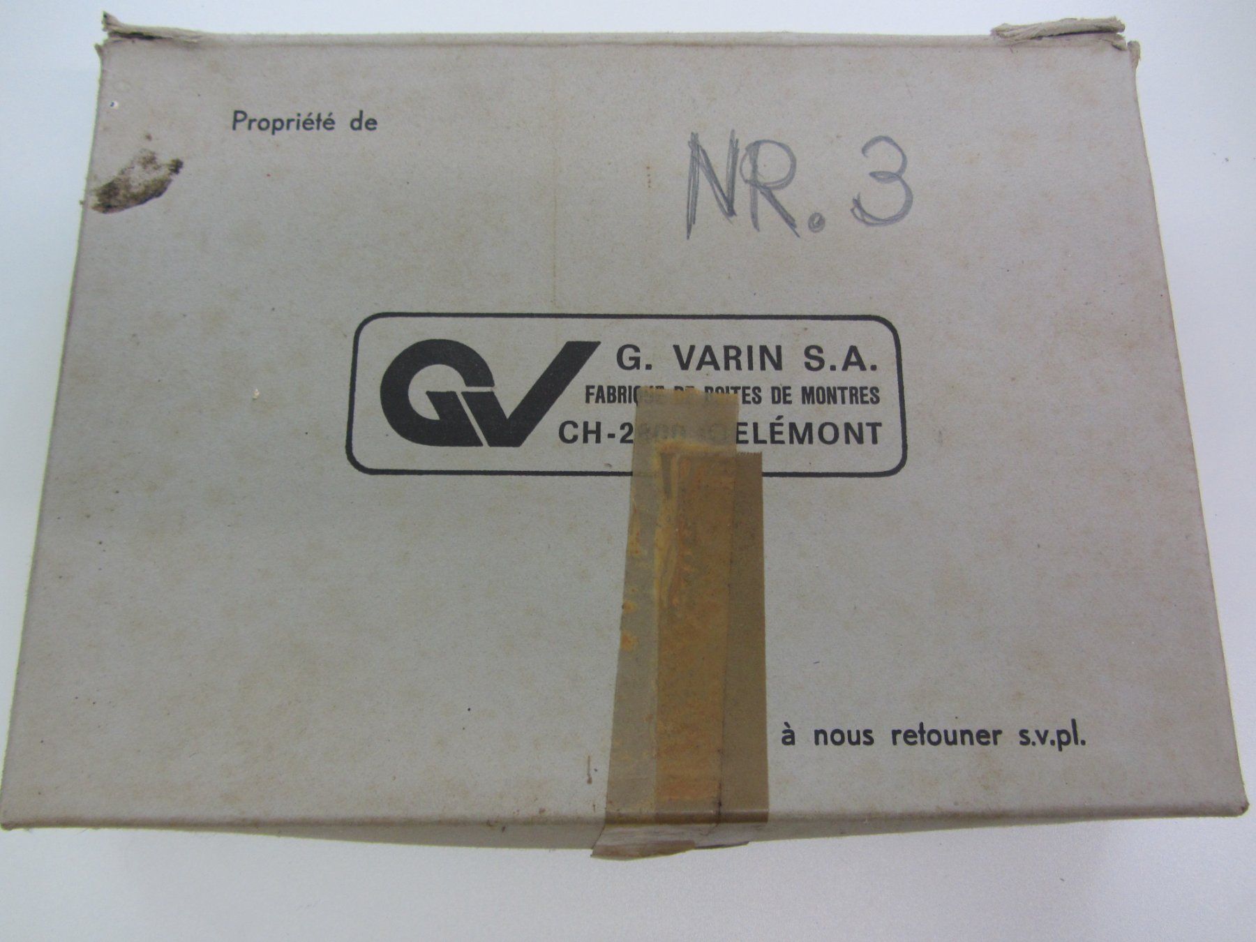 Cimier Orologi: Kellerfund 50 Stk. Uhrengehäuse 70erj. – Nuovo e nell'imballaggio originale da Hölstein venduto da federhaus 3