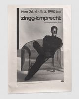 Vintage Vitra / Issey Miyake Ausstellungsplakat Zürich 1990