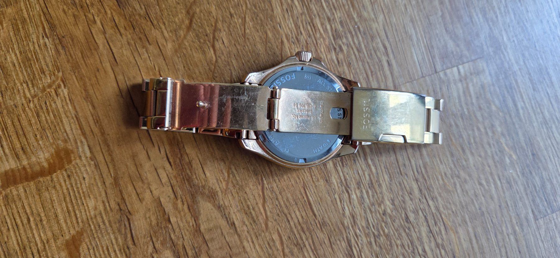 Fossil Orologi: Fossil Armbanduhr in Rosegold mit Strass – Usato da Basel venduto da JCooper 2