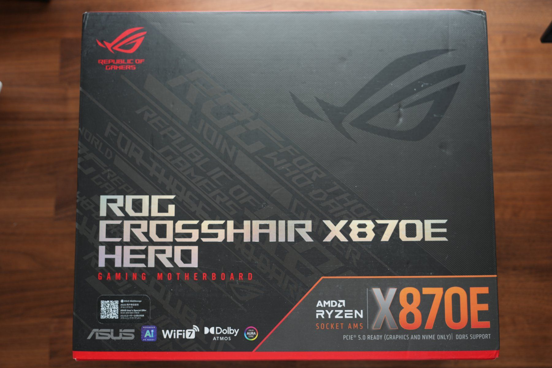 Asus Schede madri: Asus ROG Crosshair X870E Hero – Usato da Worb venduto da ane_w6sm