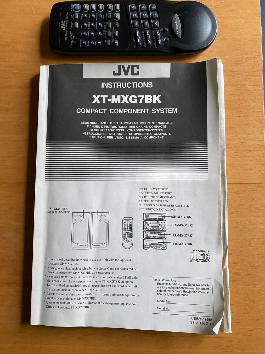 JVC Radio: JVC Kompakt-Stereoanlage – Usato da Bronschhofen venduto da Tarzanspyder 8