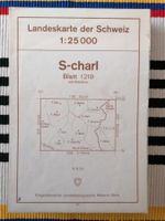 1219 S-charl 🌞1:25'000 Landeskarte der Schweiz