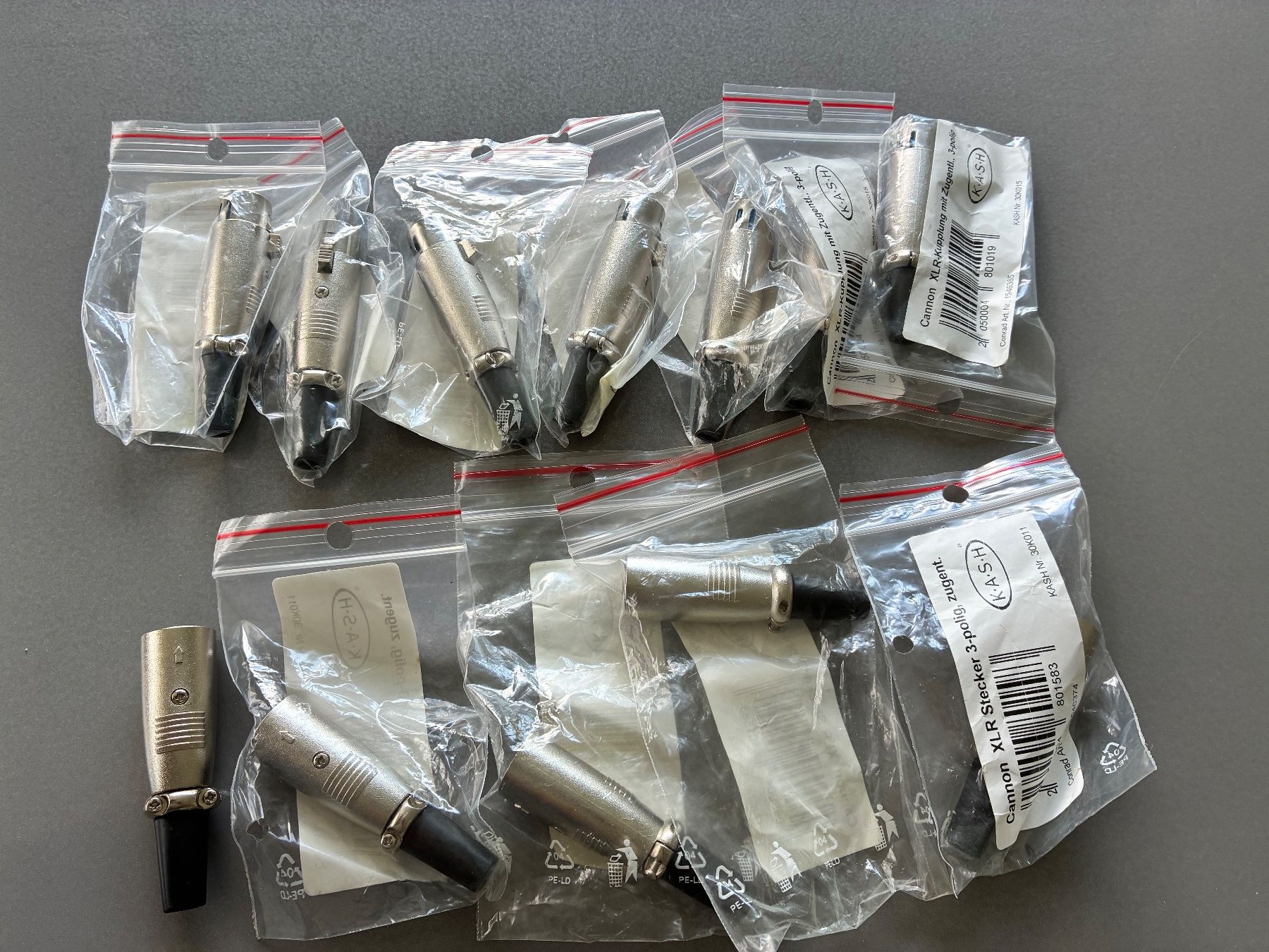 Cavi: Cannon XLR3 Kabelstecker/Buchsen – Nuovo e nell'imballaggio originale da Ennetmoos venduto da Kashmir1975 3