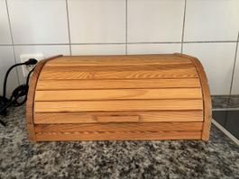 Holz Brotkasten, guter Zustand!