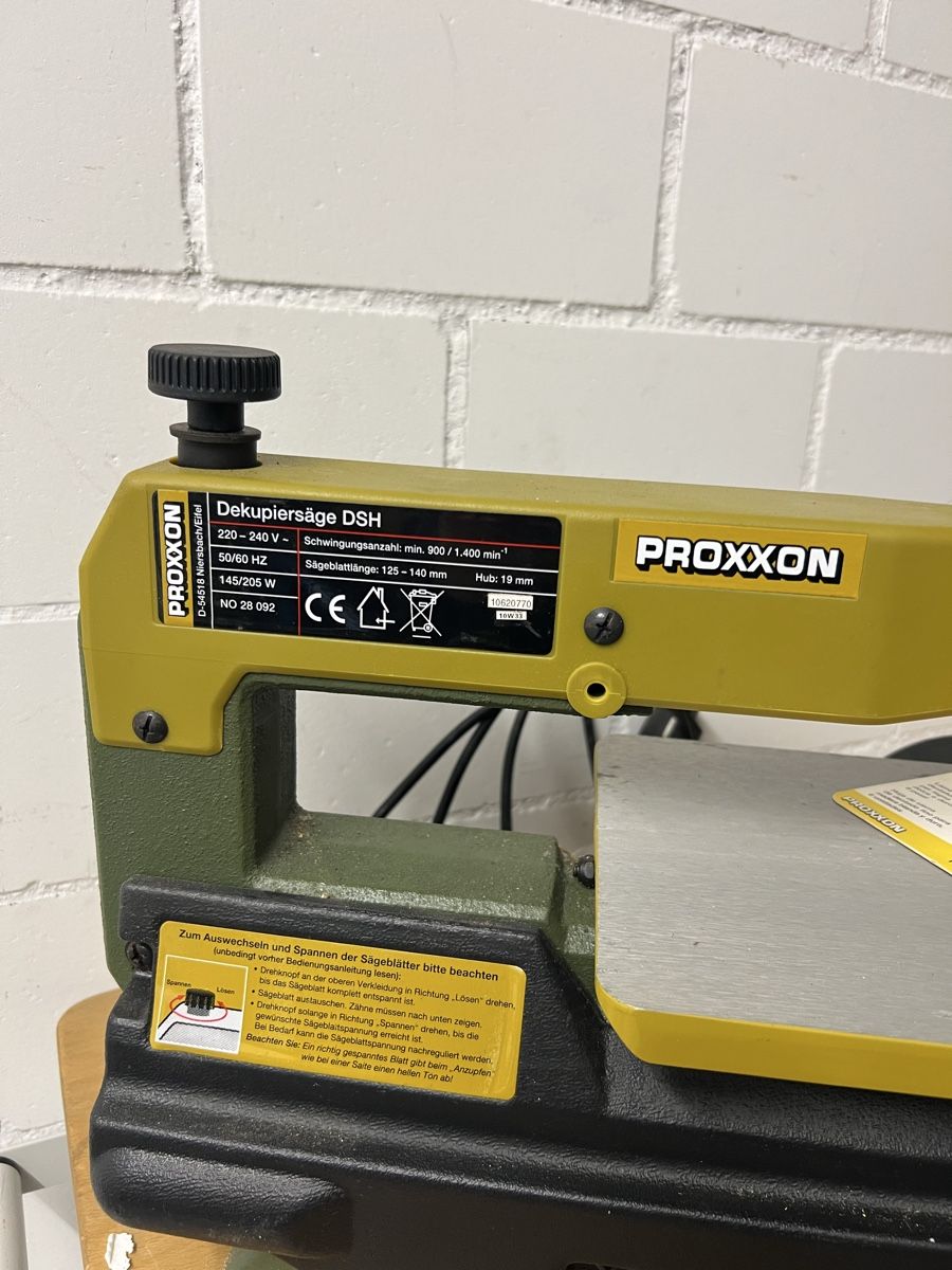 Proxxon Toutes les machines: Proxxon Dekupiersäge DSH – D'occasion à Holziken par 181281 5