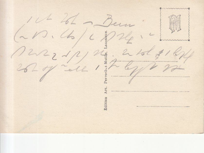 Ansichtskarten: Lausanne ca. 1940 – Gebraucht aus Bürglen TG von StampGraf 1
