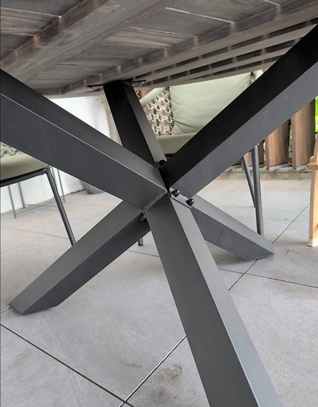 Tables: Gartentisch Teakholz 160cm – D'occasion à Würenlingen par I.Nagels 4