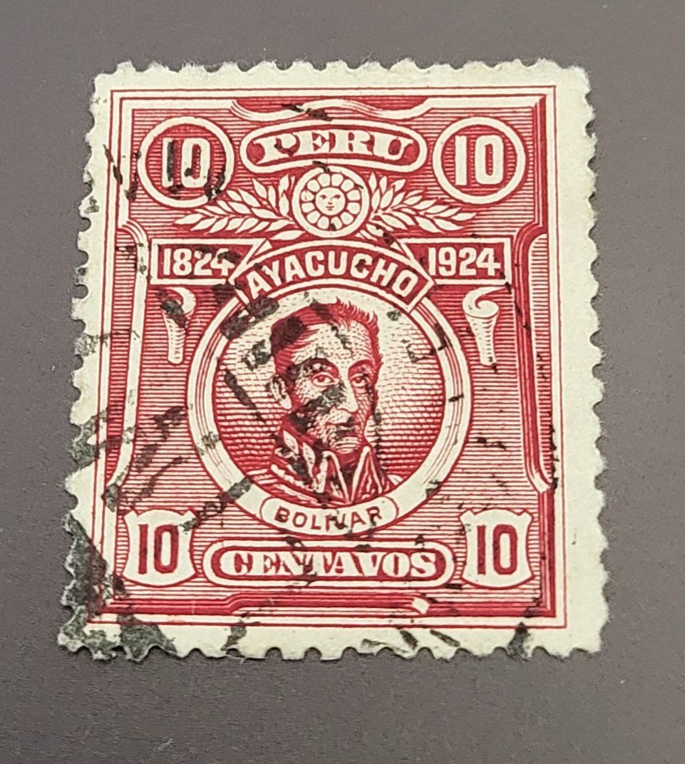 Tutti i francobolli: Peru 1924 alte briefmarke – Usato da St Gallen venduto da Stampsalshobby