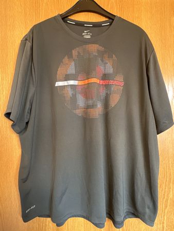 Nike Running T-Shirt Gr. XXL dunkelgrau DRI-FIT