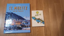 2 Bücher über ST.MORITZ