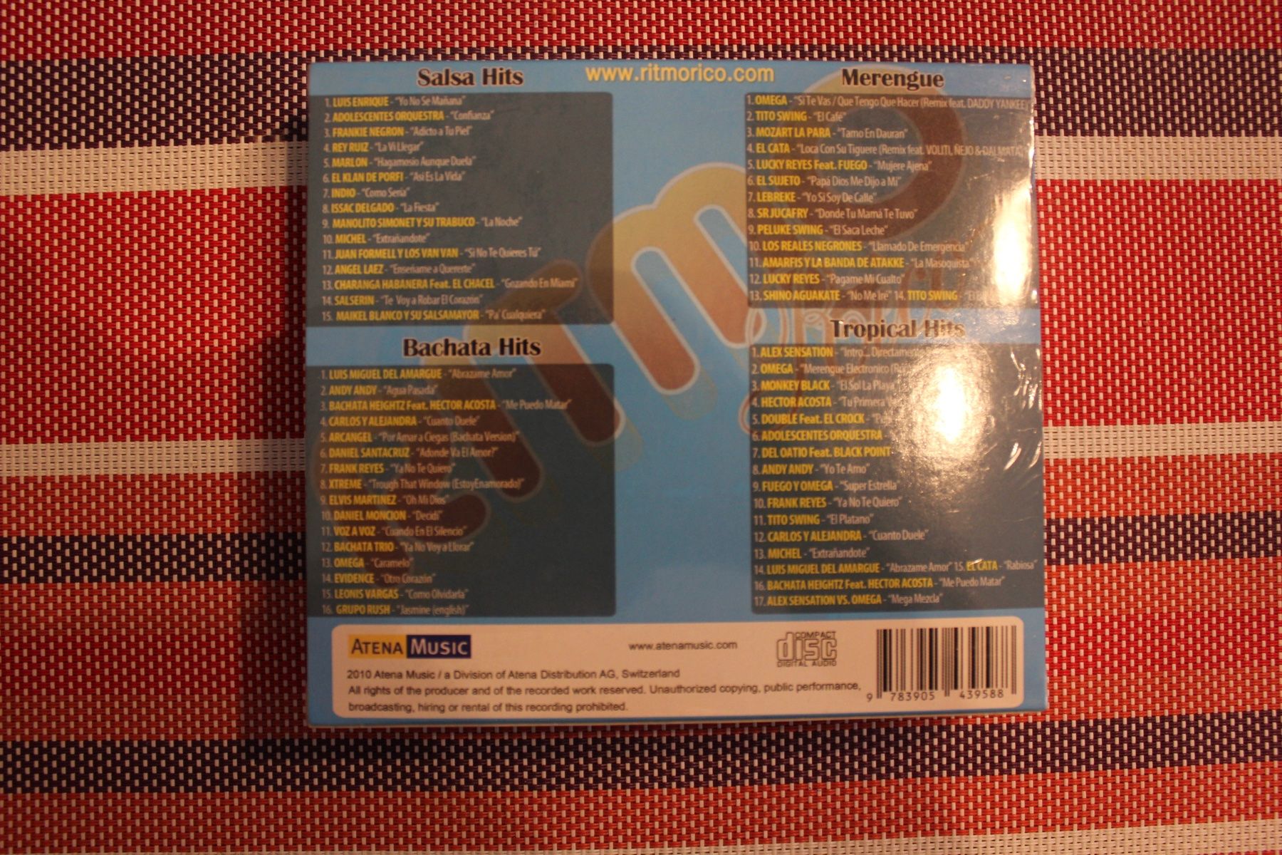 CD: Various Ritmo Rico 2010 (CD) NEU – Nuovo e nell'imballaggio originale da Geroldswil venduto da CD-Verkauf-2022 1