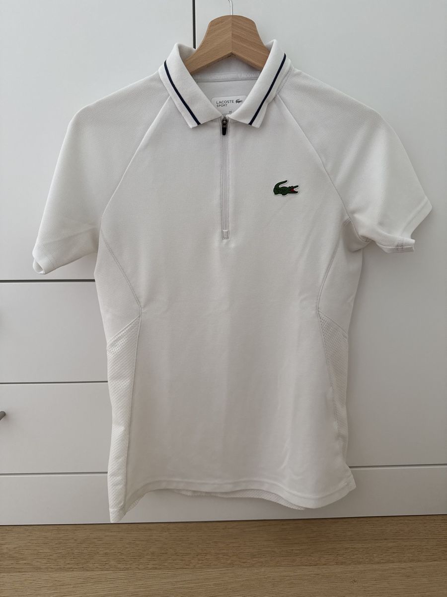 Lacoste Polos: Lacoste Polo Weiss Damen  – D'occasion à Bellach par Kirtap21