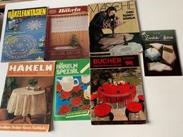 alte Häkelhefte / Handarbeitshefte / Häkeln