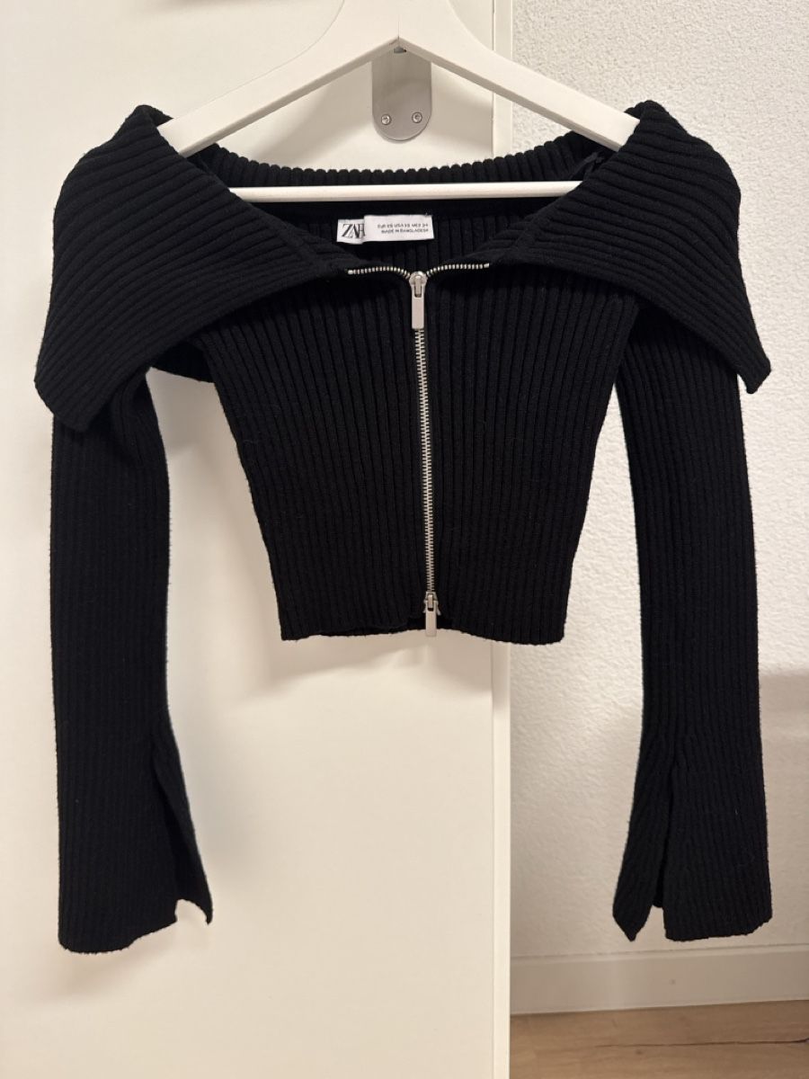 Zara Maglioni & Felpe: Zara Strickpullover, schwarz, Grösse XS - NEU – Nuovo (secondo la descrizione) da Menziken venduto da Ranma
