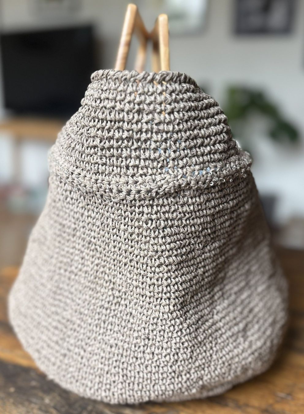 Borse da donna: RAFIA-BAG EN CROCHET HANDMADE! PIÈCE UNIQUE – Nuovo e nell'imballaggio originale da Locarno venduto da NicoNion 3