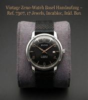 Vintage Zeno-Watch Basel Handaufzug  17 Jewels  mit Box 🇨🇭