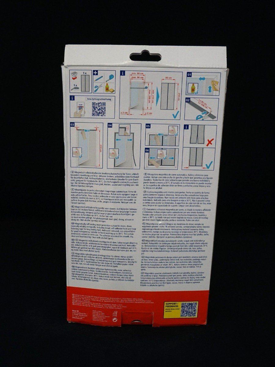 Tesa Tende: Tesa Magnet- Vorhang 90x210 cm – Usato da Pratteln venduto da Restwert_Pratteln 2