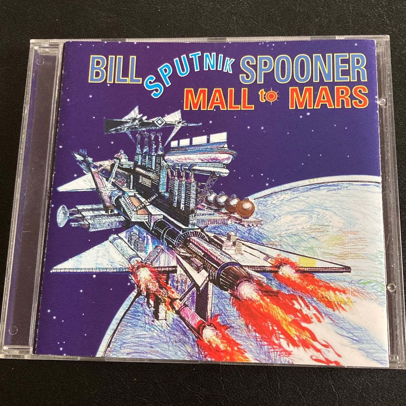 CD: Bill "Sputnik" Spooner - Mall To Mars | The Tubes – Usato da Bern venduto da Ntsamina