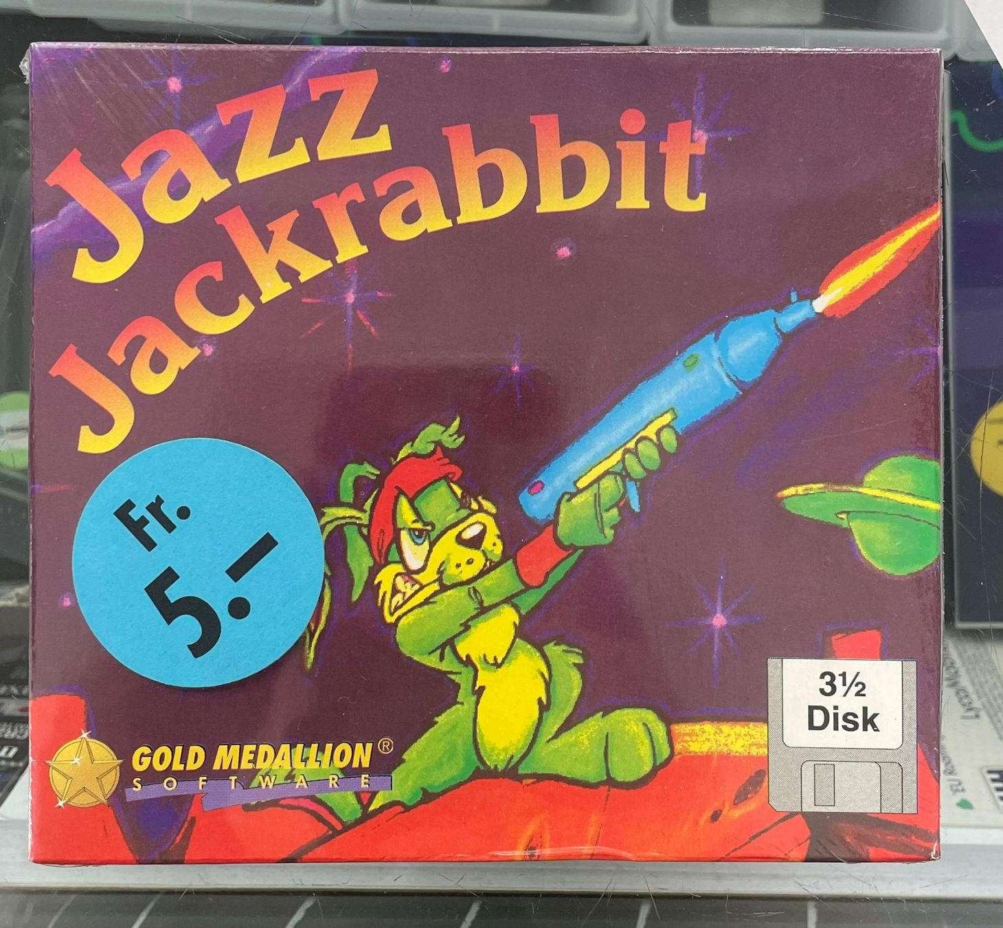 Epic Spiele: Jazz Jackrabbit PC Game, 3.5" Disk, Versiegelt, Rarität! – Neu und originalverpackt aus Seewen SZ von Timekeeper