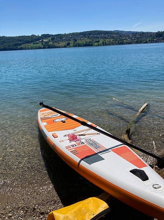 Tavole da surf e di nuoto: SUP - Foolmoon Patagonia - 14" Touring – Usato da Muri AG venduto da Steffbaumann 1